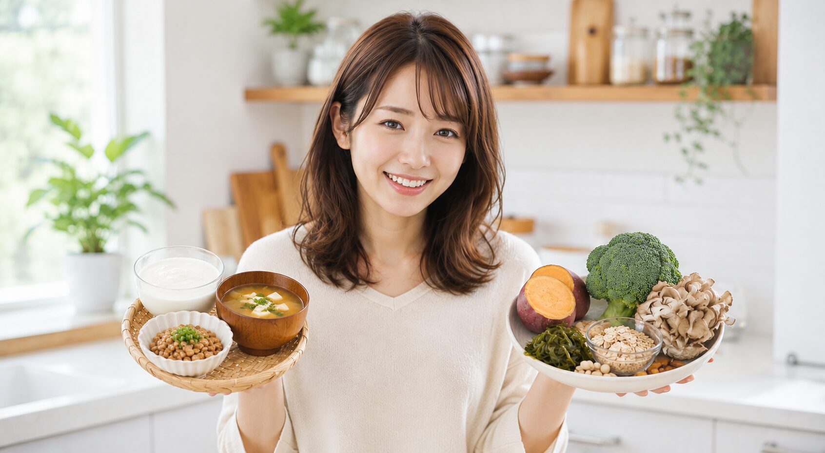 腸活食材のイラスト