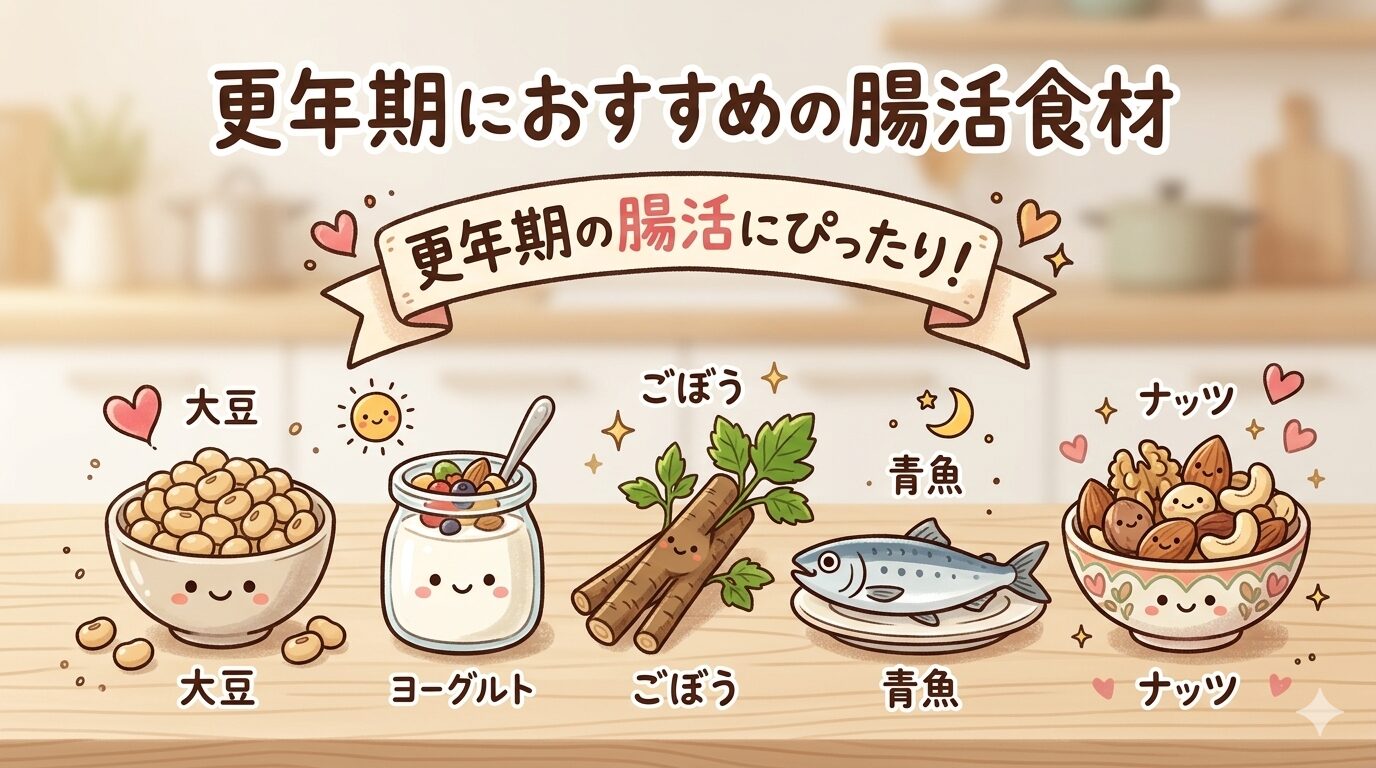 更年期におすすめの腸活食材